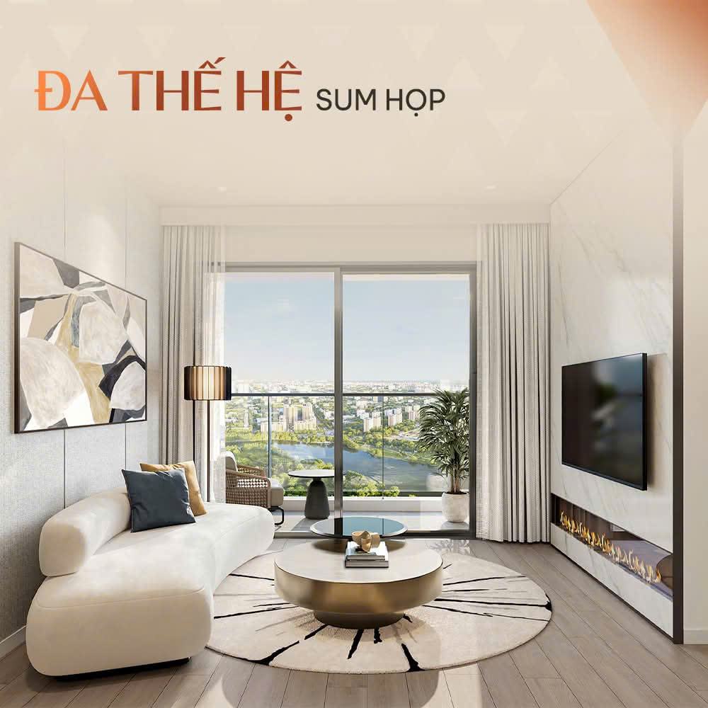 Căn hộ 3 phòng ngủ Masteri LakeSide