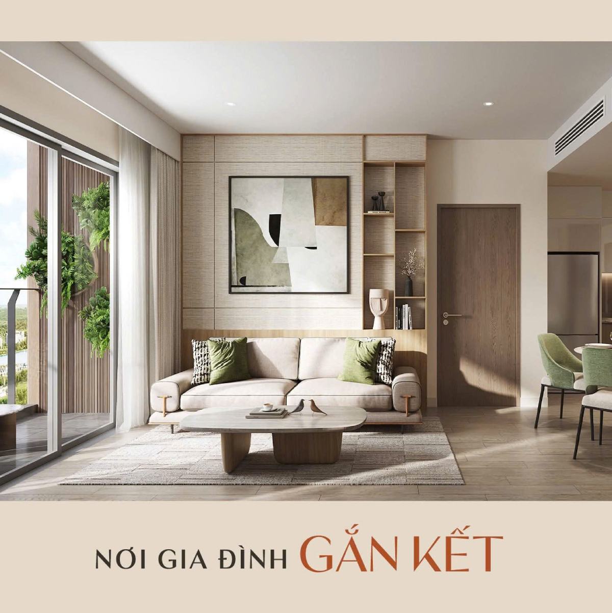 Căn hộ 2PN Masteri LakeSide