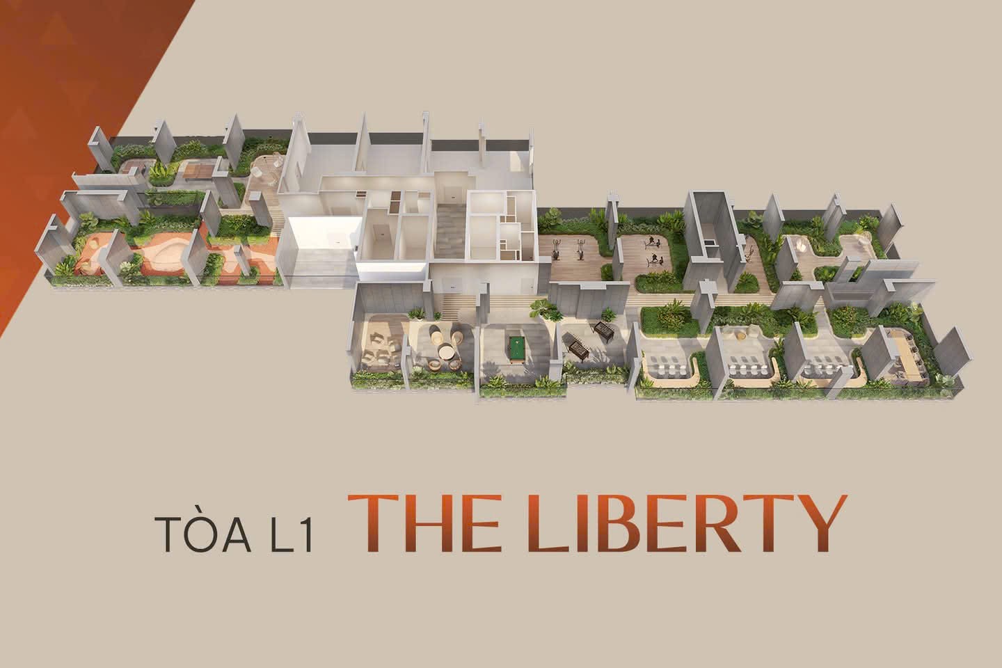 Tiện ích tầng 20 tòa The Liberty