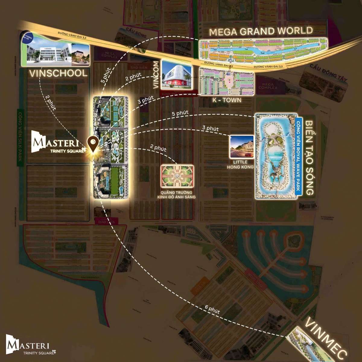 Vị trí Masteri Trinity Square